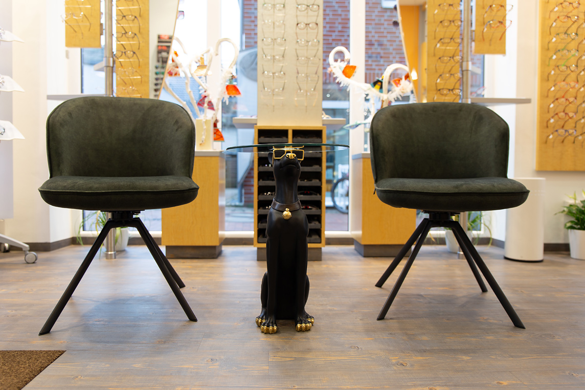 Wartebereich bei Verwiebe Optik